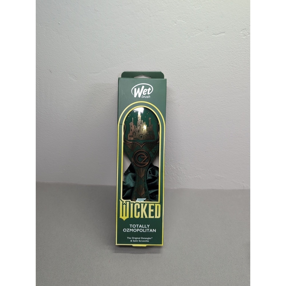 Wet Brush Wicked Totally Ozmopolitan Emerald City w Scrunchie New‎ in Box